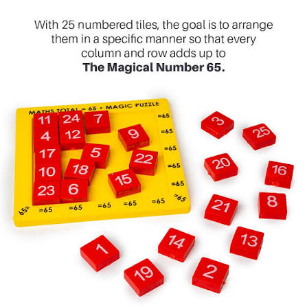 Math total 65 Magic Puzzle