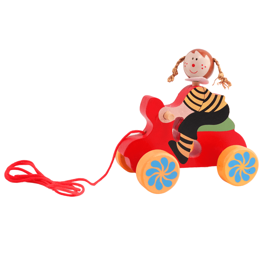 Wooden Scooter Pull along