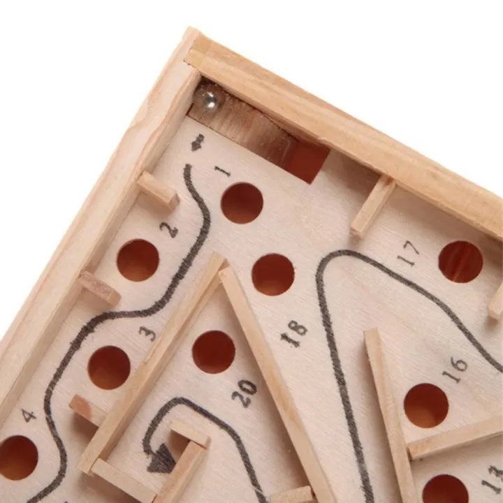 Wooden Labyrinth Board Game