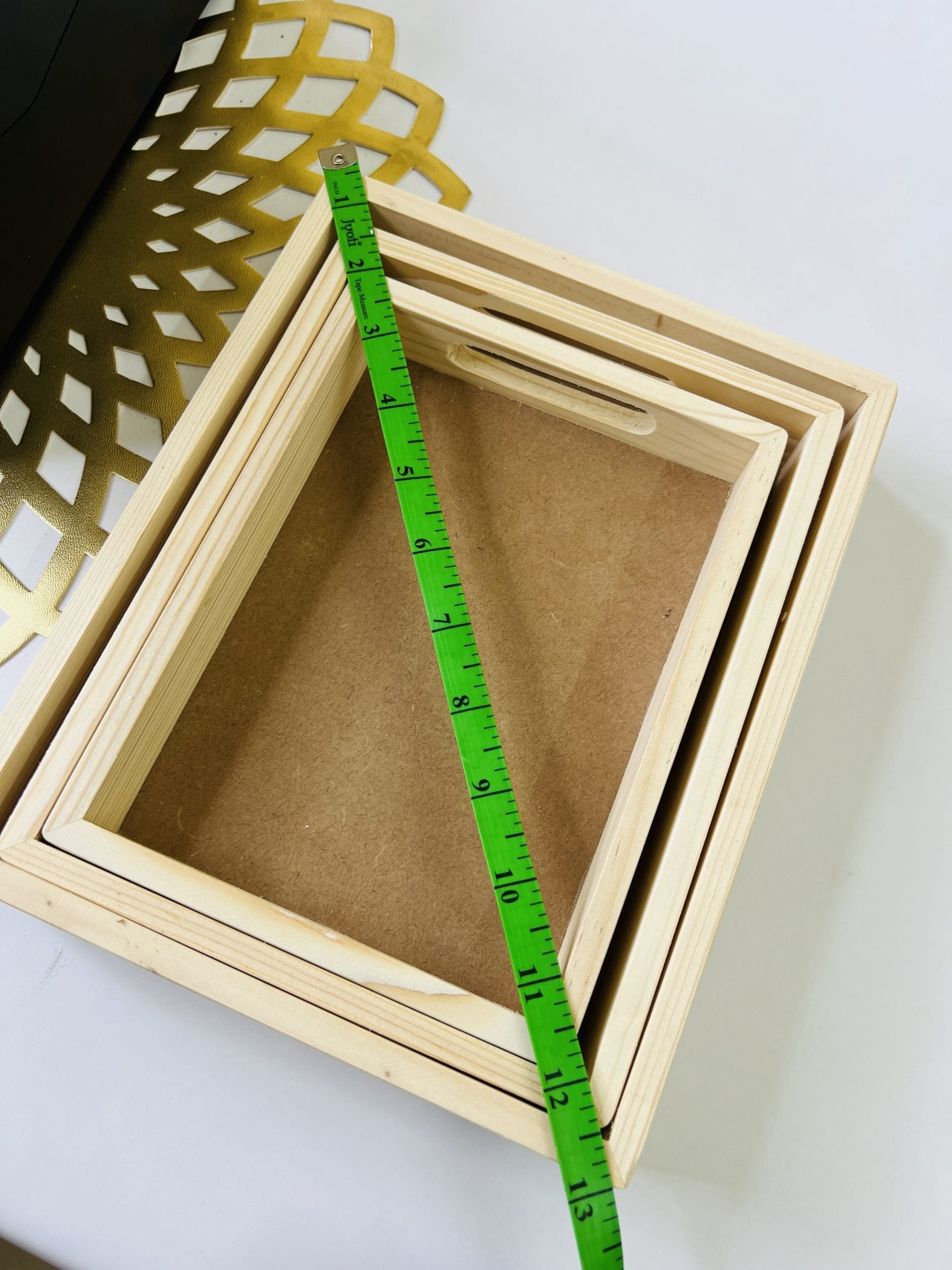 Set of 3 trays