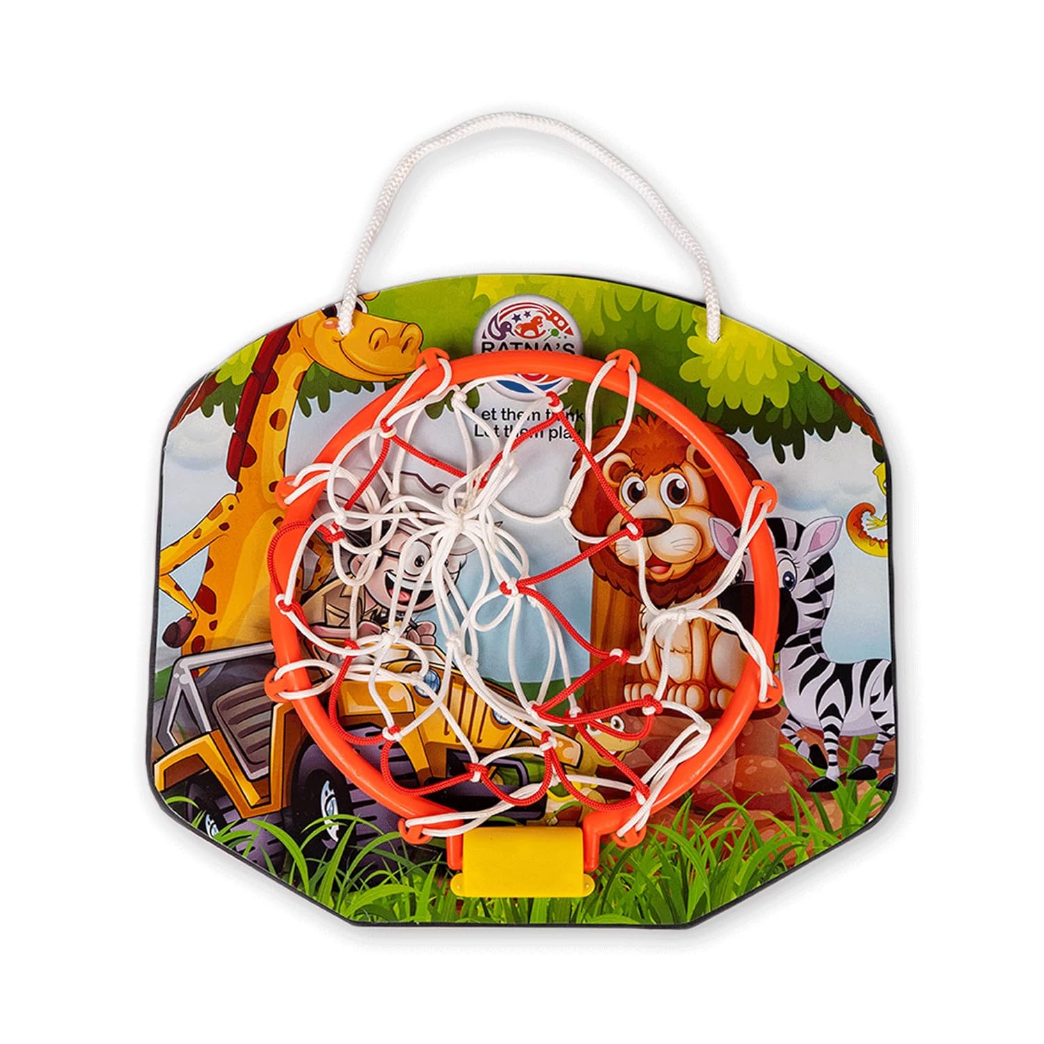 Cartoon Basketball- Jungle