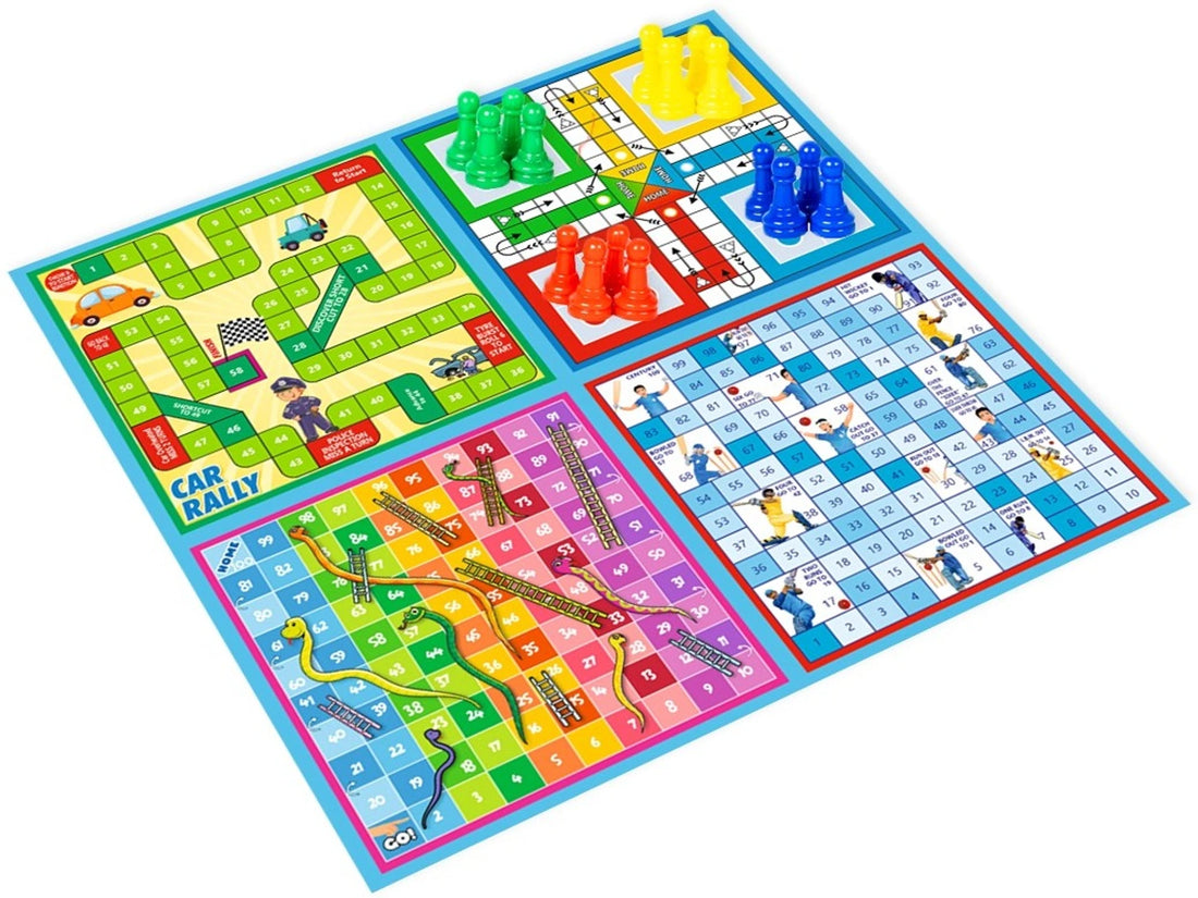 5 in 1 Junior Chess Deluxe Board Game