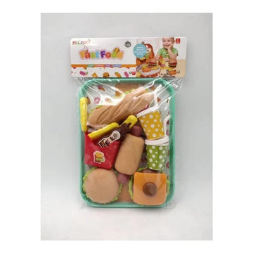 Fast food Pretend play kit