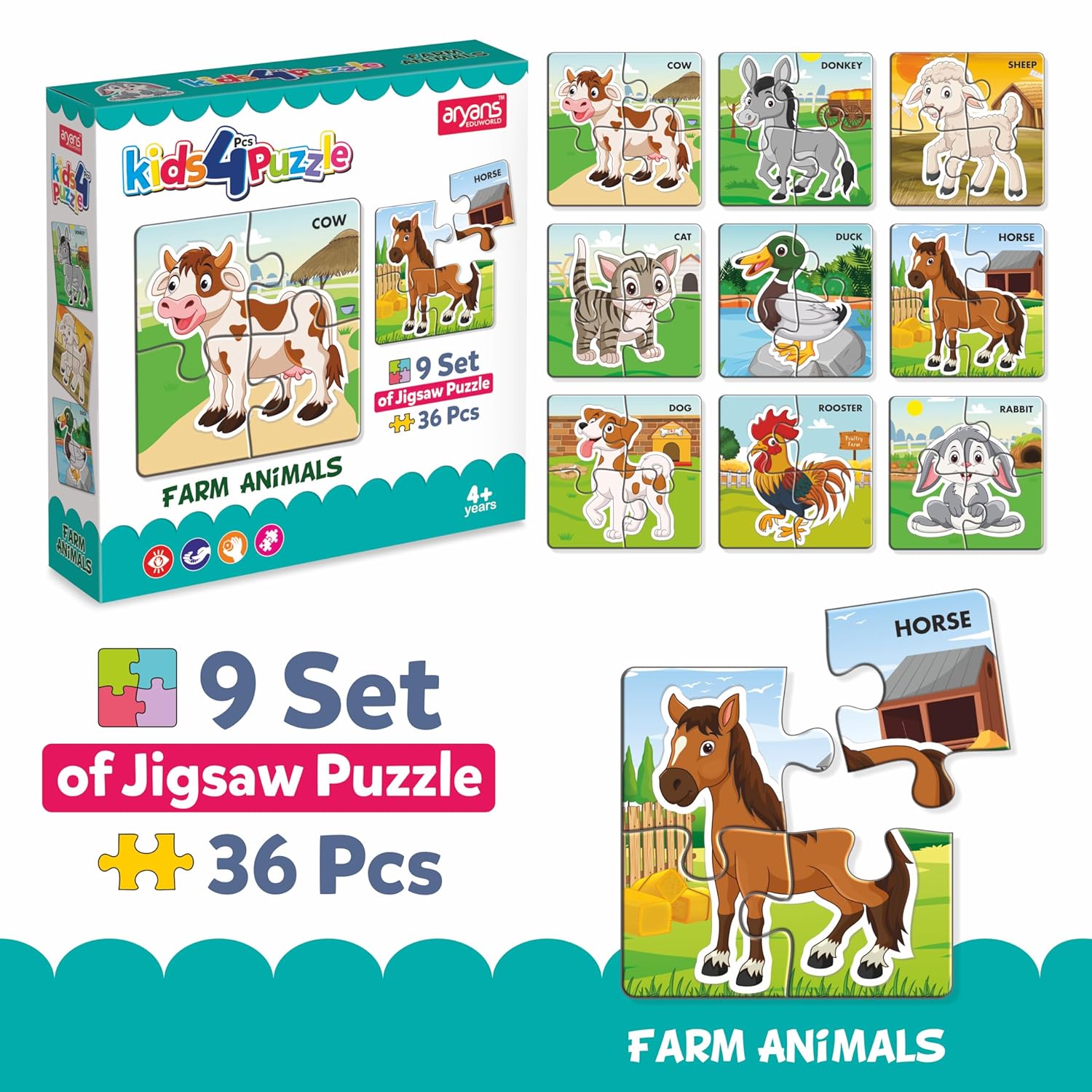 Jigsaw Puzzle Set for Kids