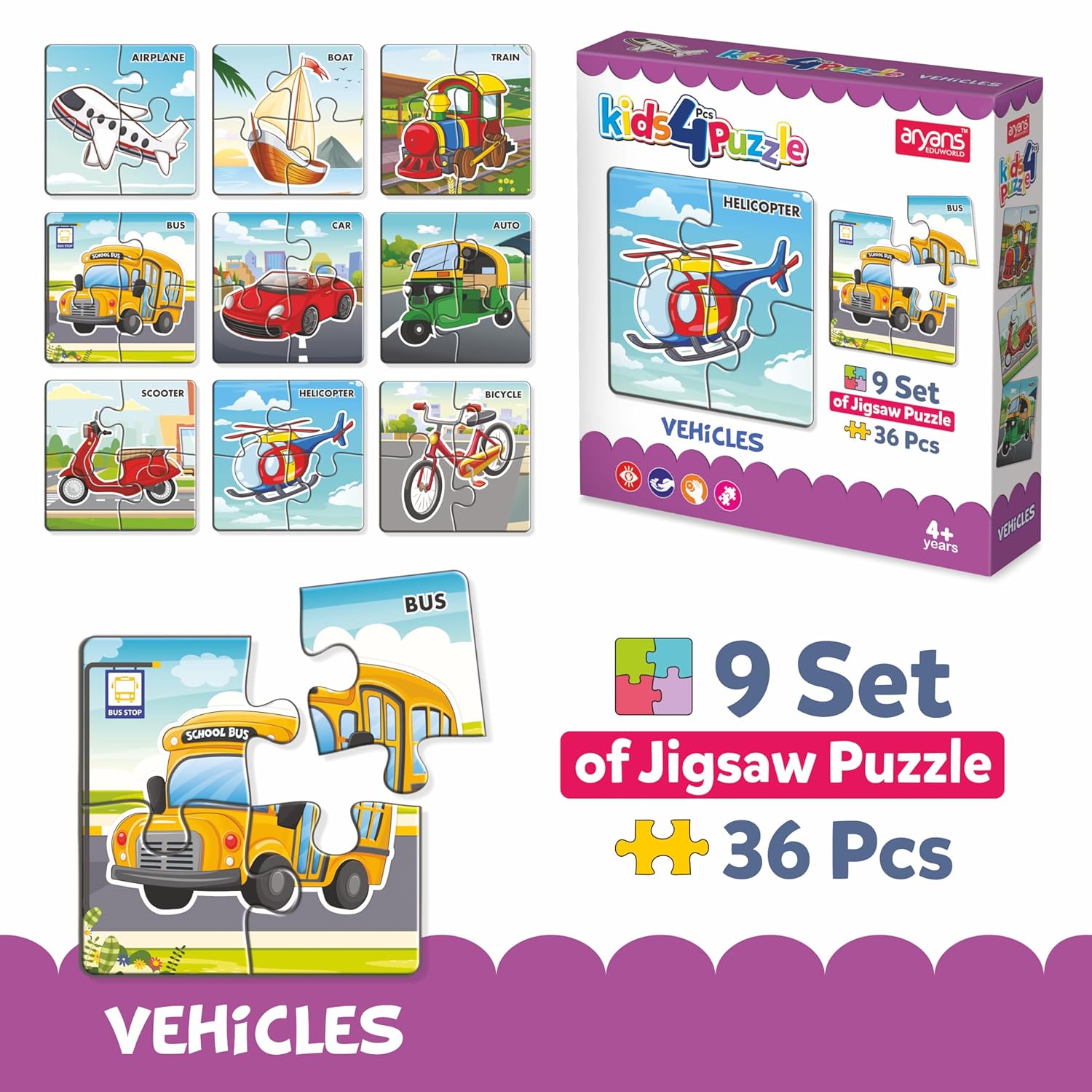 Jigsaw Puzzle Set for Kids