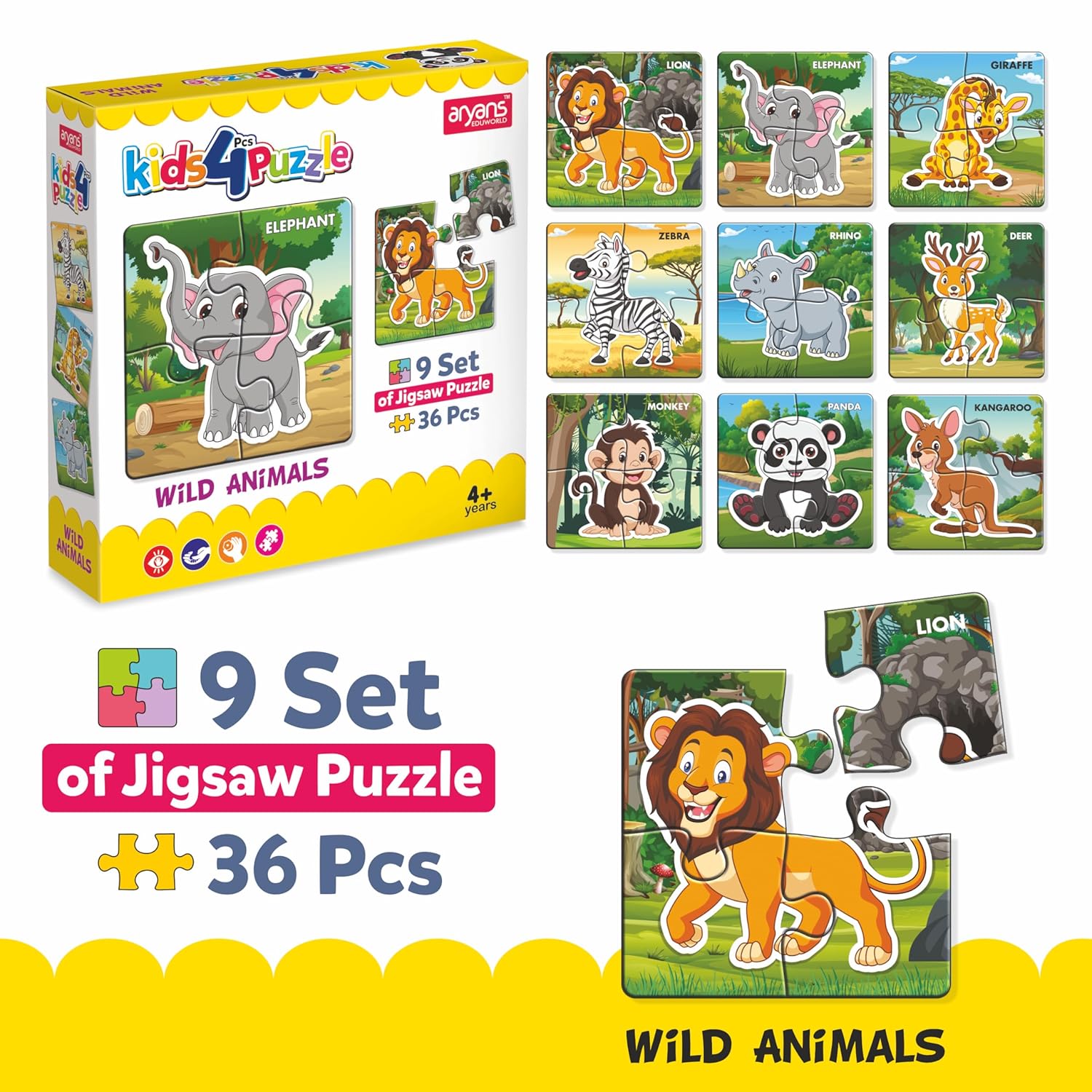 Jigsaw Puzzle Set for Kids