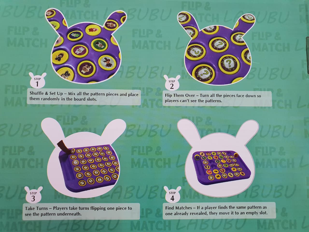Labubu Flip & Match Game