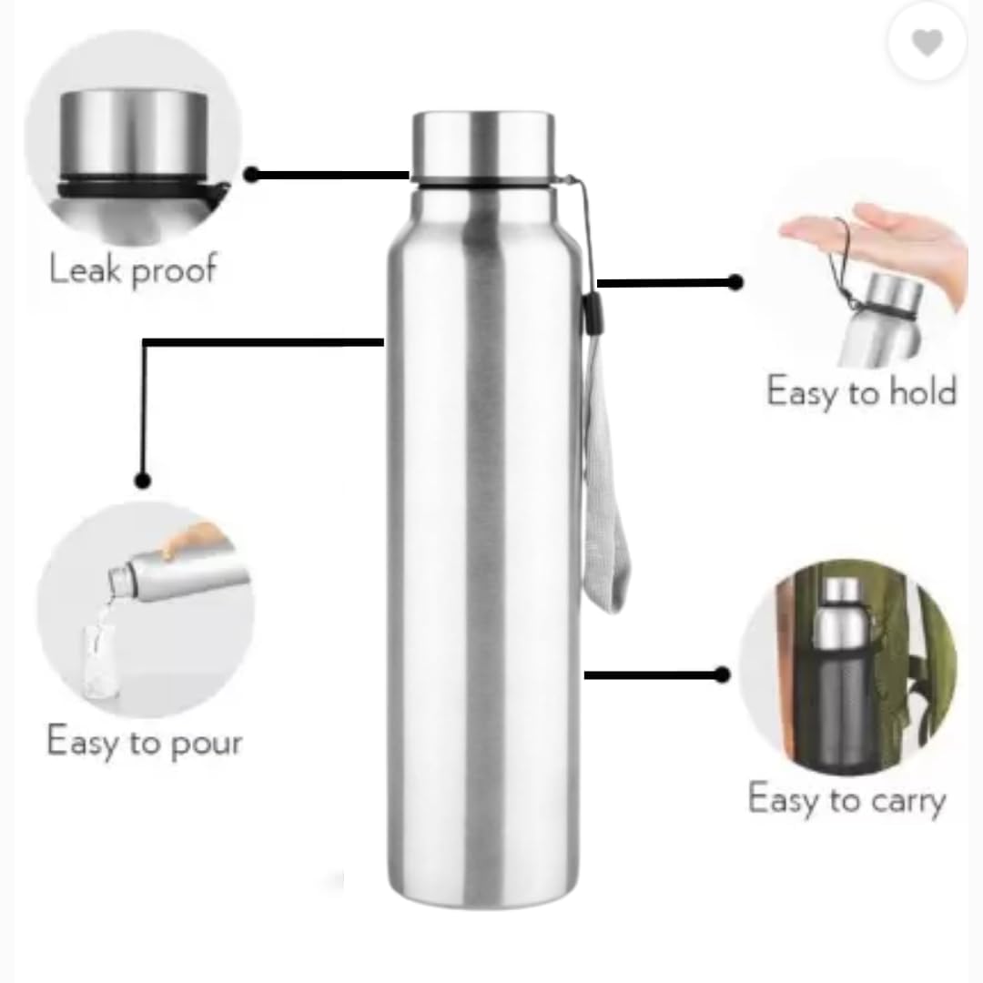Stainless Steel Water Bottle - 1000ml