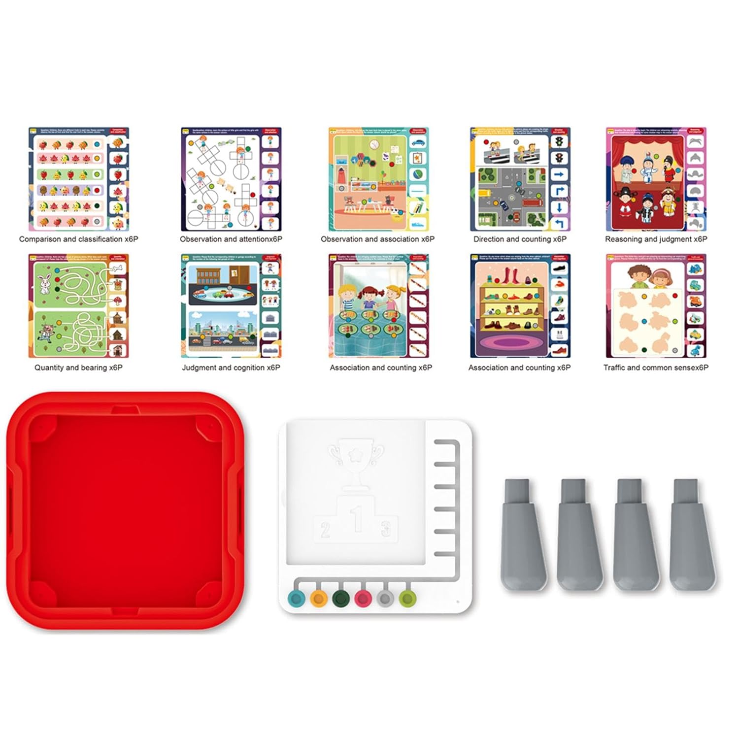 Brain Teaser 2 in 1 Board Game