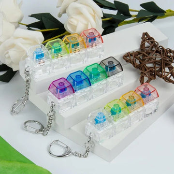 SENSORY Keyboard Fidget Keychain