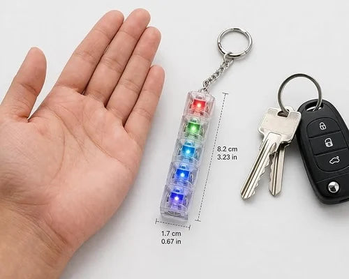 SENSORY Keyboard Fidget Keychain