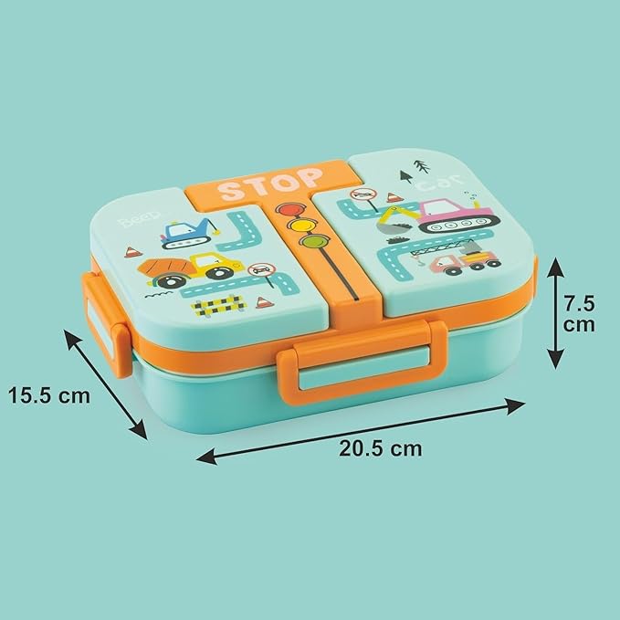 2 partition Bento Lunch Box (600ml)