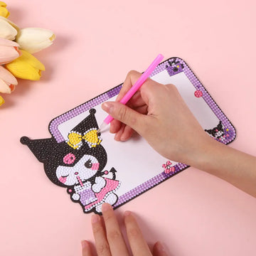 Magnetic DIY diamond kit writing frame