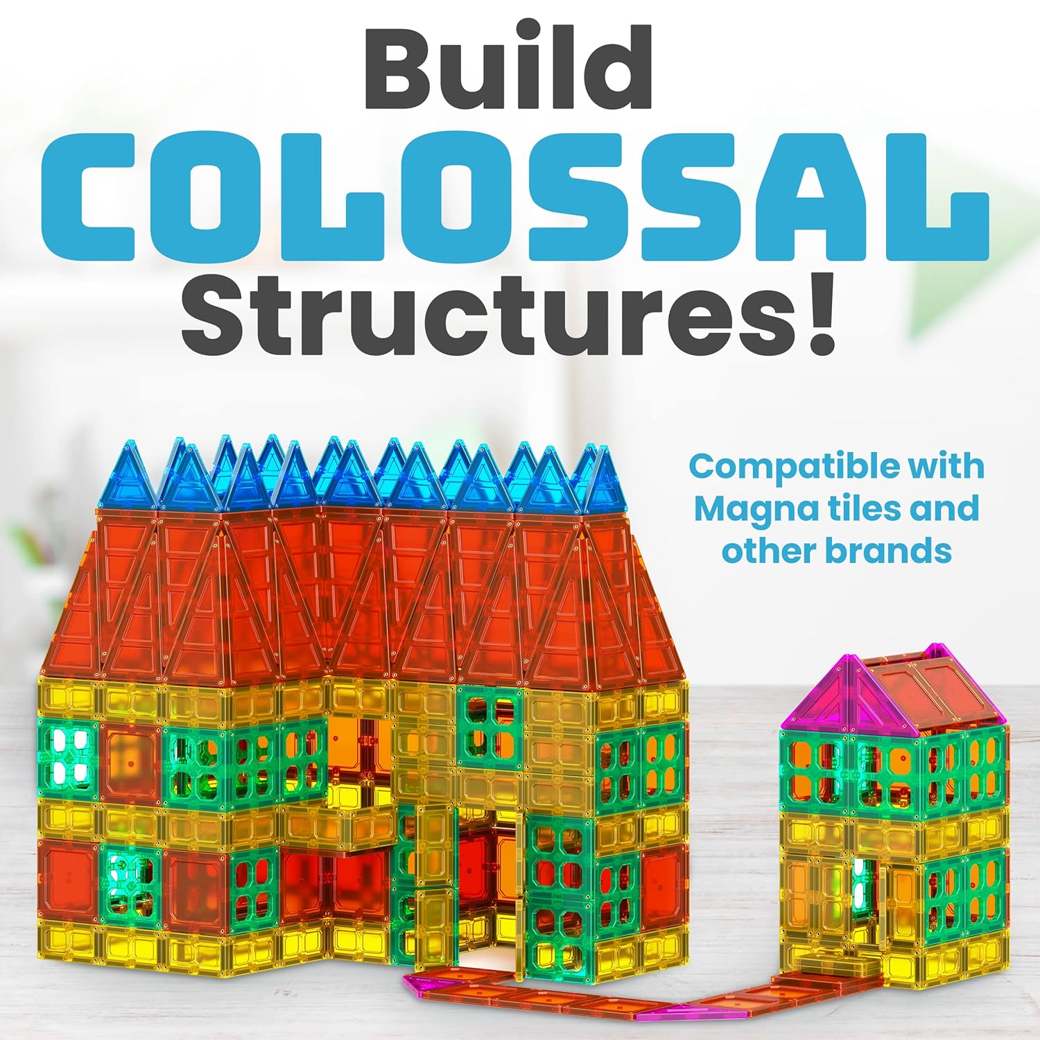 Magnetic Tiles (100pcs)