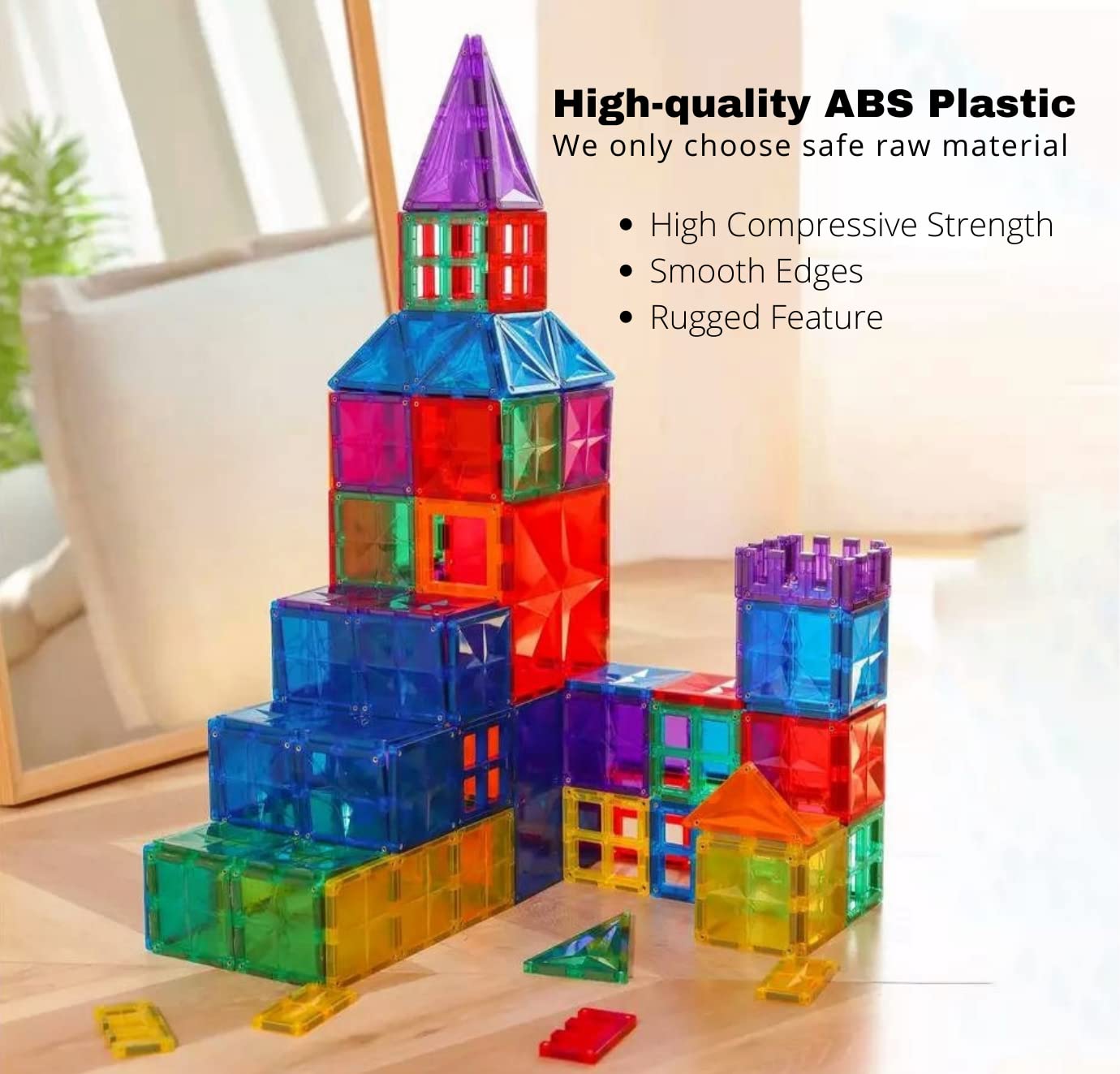 Magnetic Tiles (60pcs)