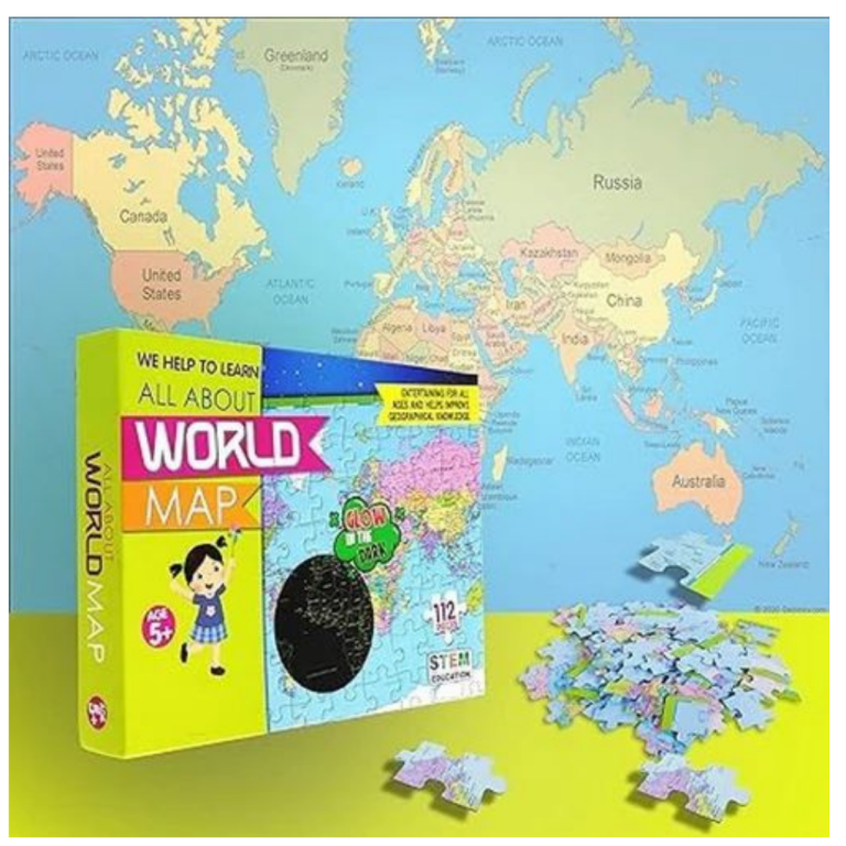 World Map Jigsaw Puzzle