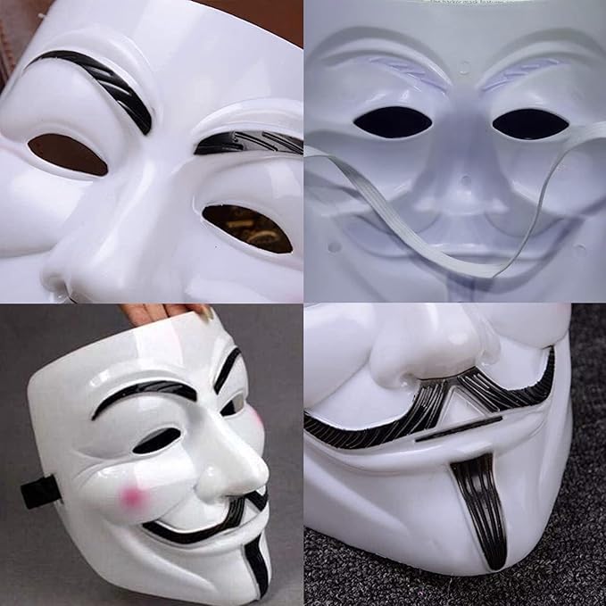 Anonymous Halloween Face Mask