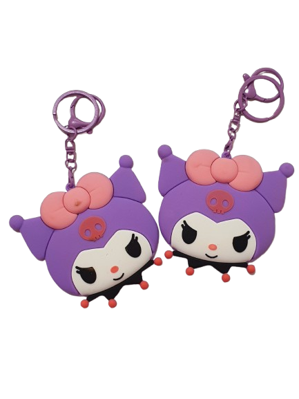 Kuromi Mirror Keychain
