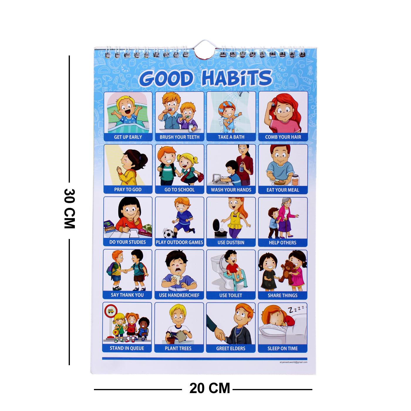 Pre-Learning Wall Chart