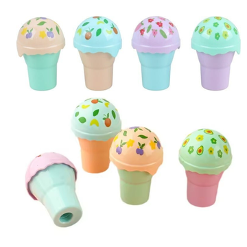 Mushroom Shape Pencil Sharpener (1pc)
