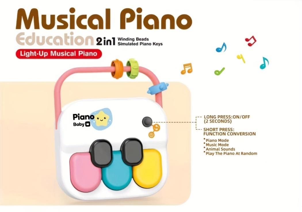 Education 2 in 1 Musical Piano