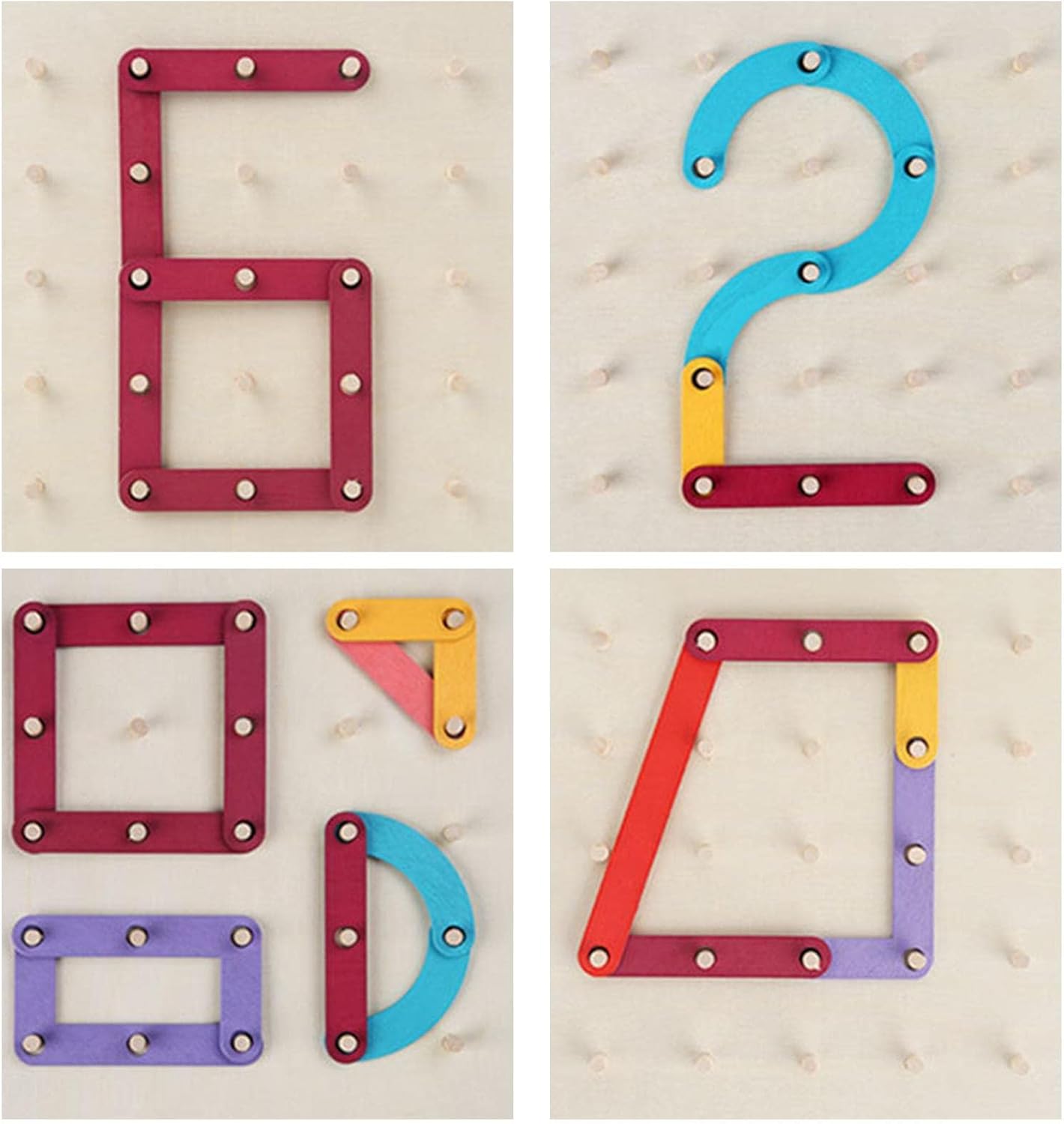 Montessori Nail Board