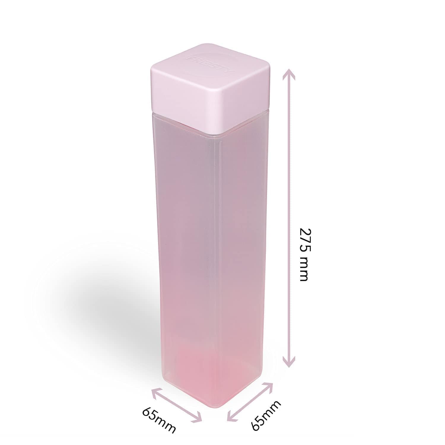 Frosty Square Water Bottle (1pc)