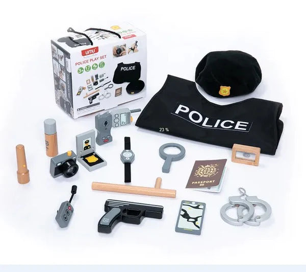 Kids Police Pretend Play Toys Set