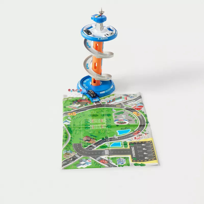 Police Circulation Garage Toy