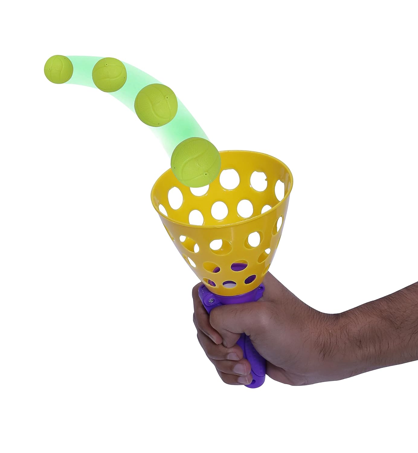 Pop and Catch Twin Ball Game