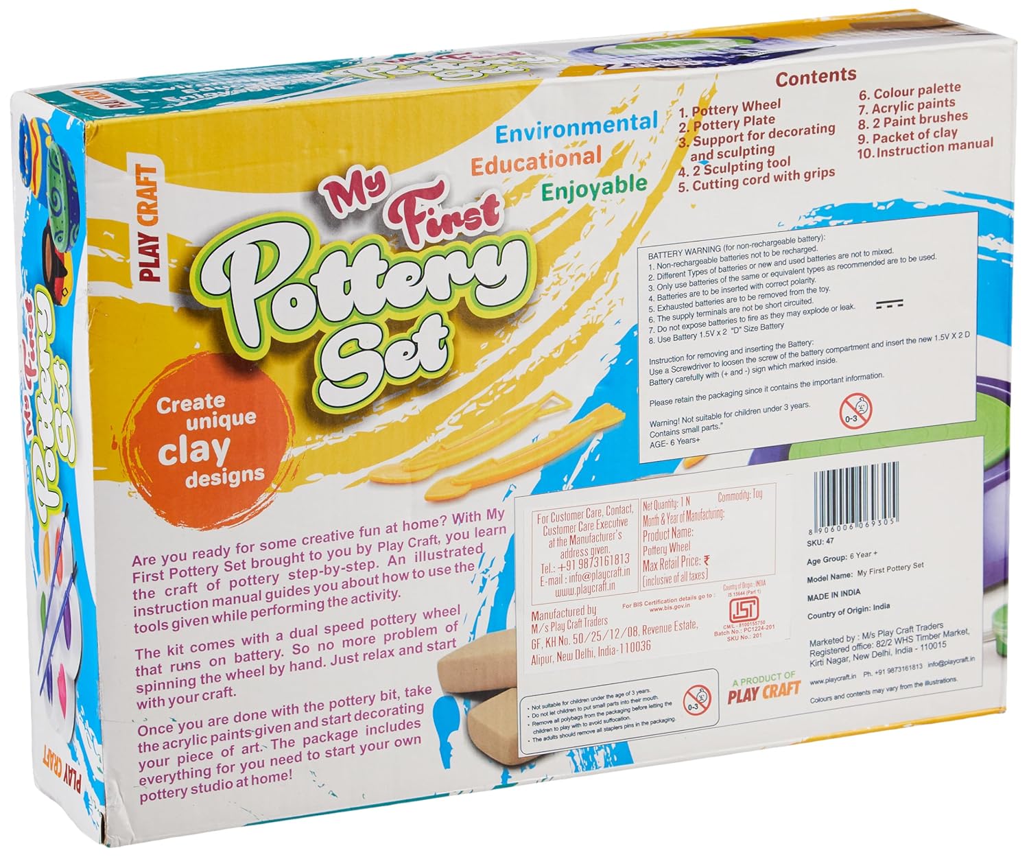 Pottery Set kit
