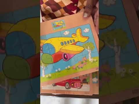 Jigsaw puzzle with reference image (1pc)