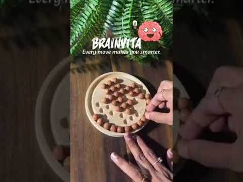 Wooden Brainvita