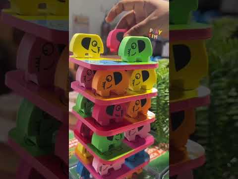 2 in 1 Elephant Stack with dice