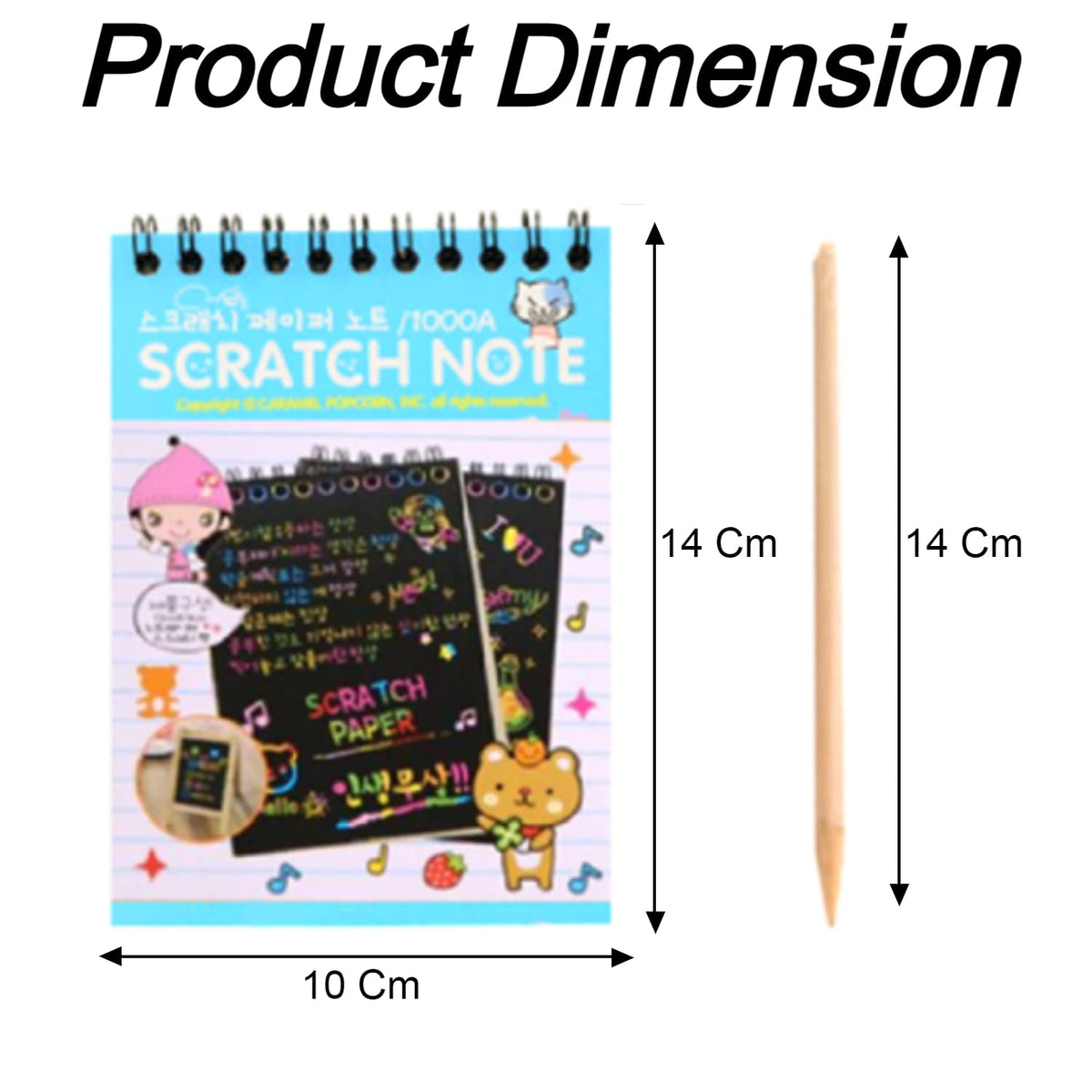 Scratch Notebook (1pc)