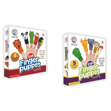 Diy finger puppets (5pcs)