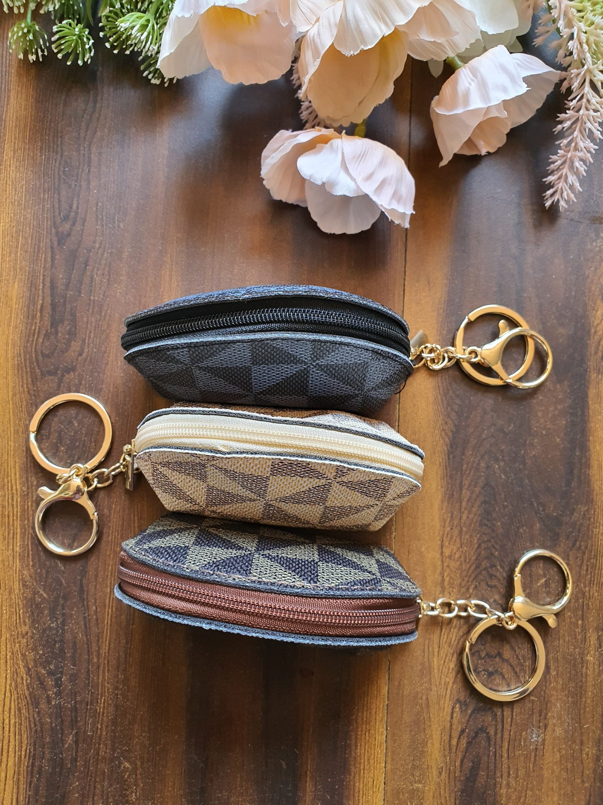 Mini Purse Wallet with Key Chain