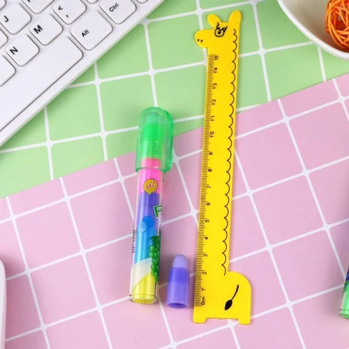 Multicolor Pushback Eraser