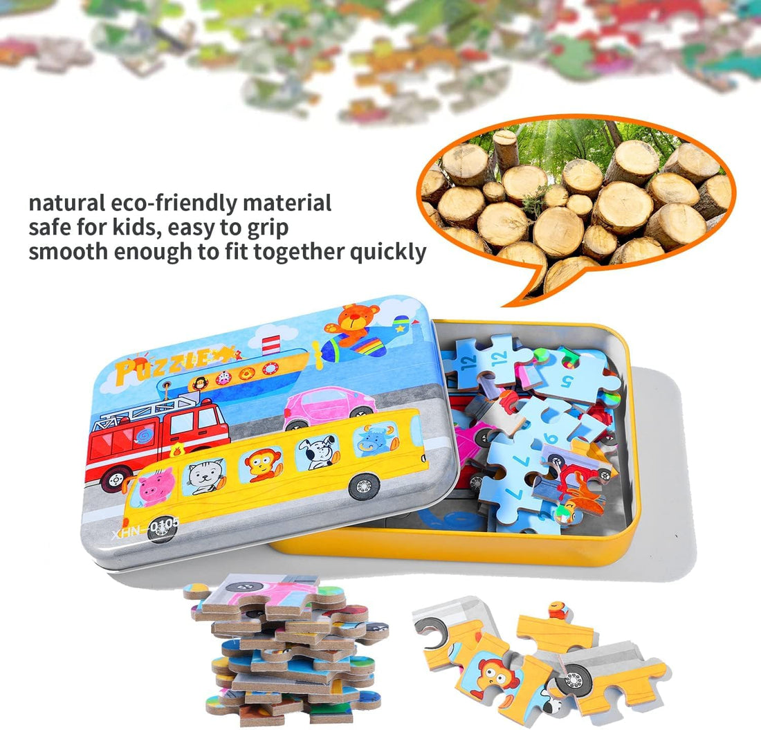 Wooden Jigsaw Puzzles (1box)