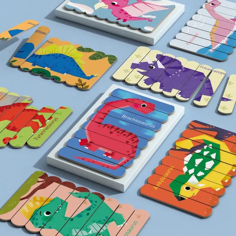 8 in 1 Stick Puzzles with tin box