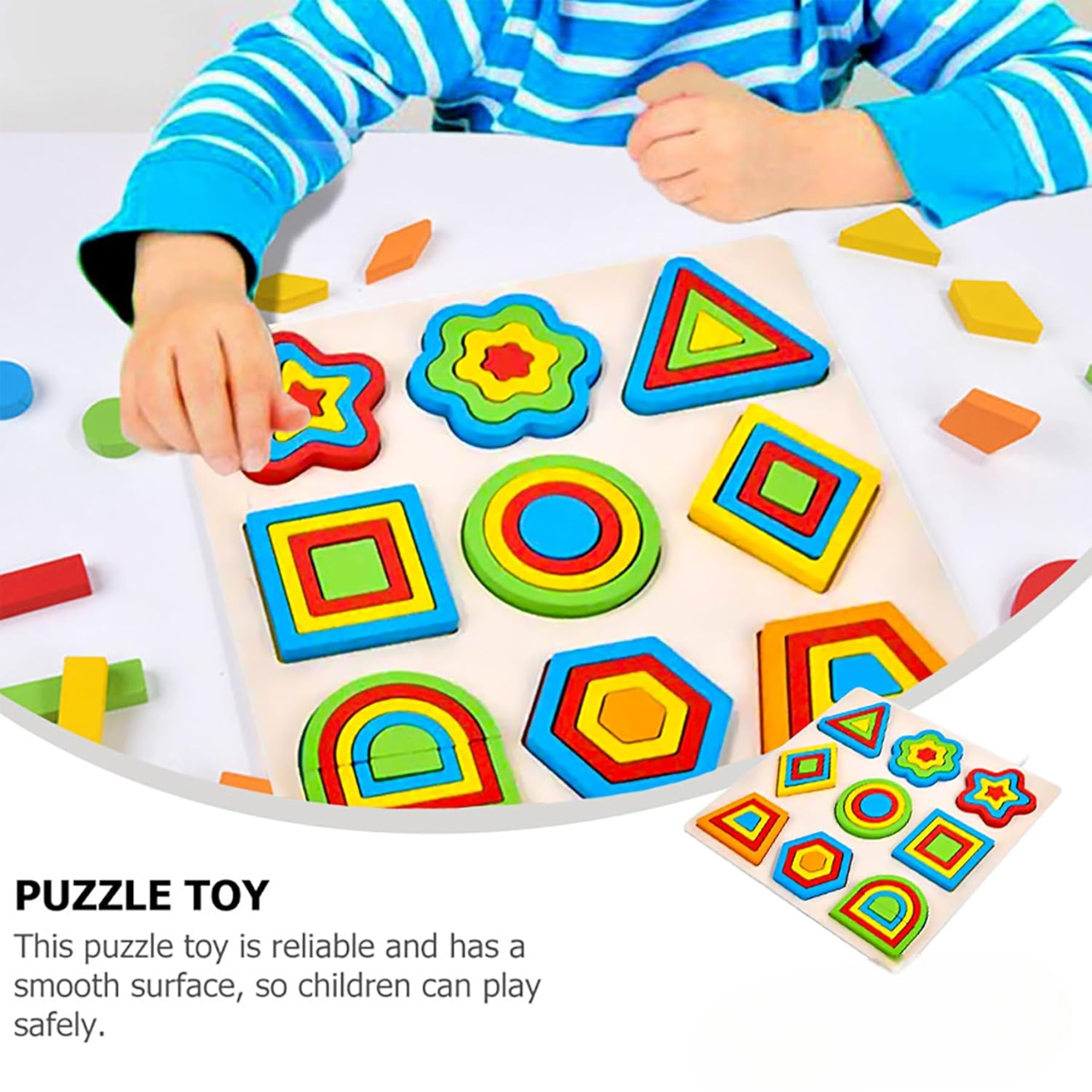 Wooden Shapes Puzzle