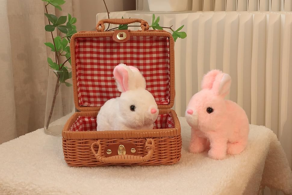 Walking and Jumping Rabbit Toy (1pc)