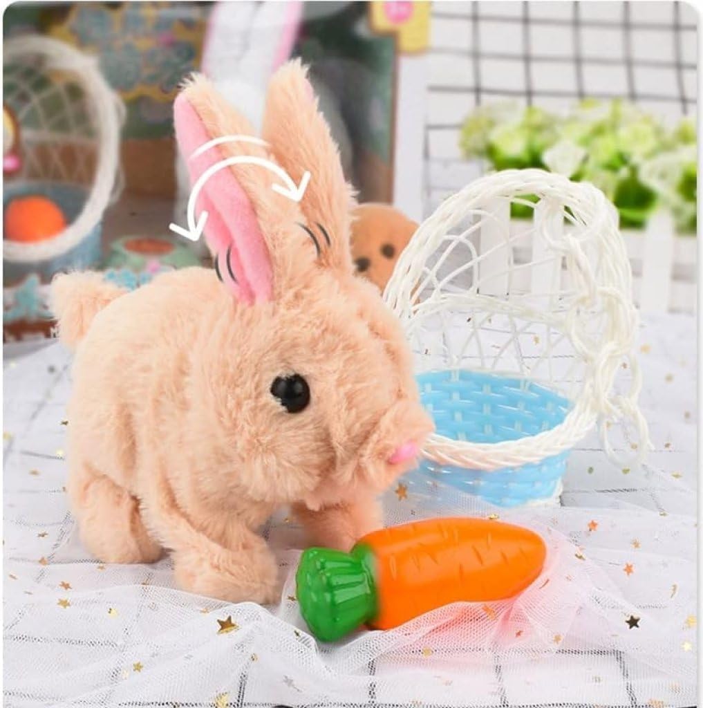 Walking and Jumping Rabbit Toy (1pc)