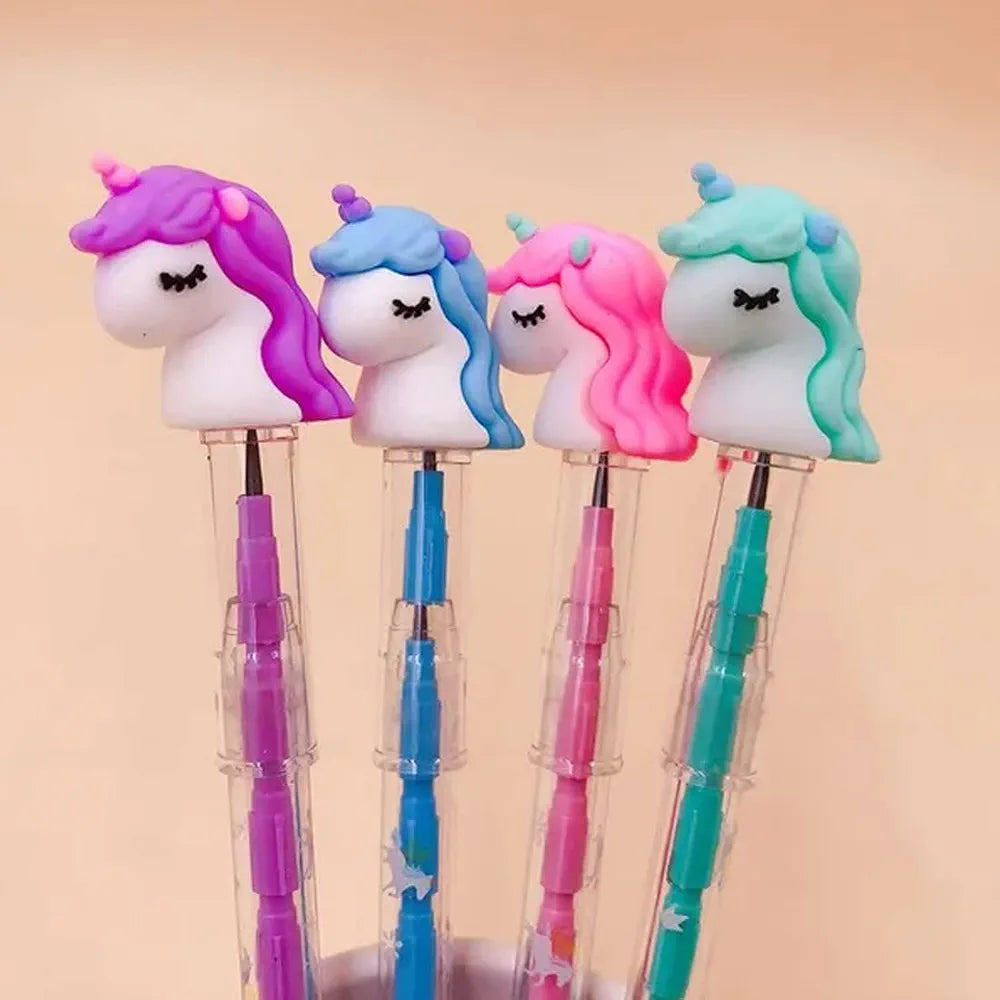 Non - Sharpening Stacking unicorn Pencil(1pc)