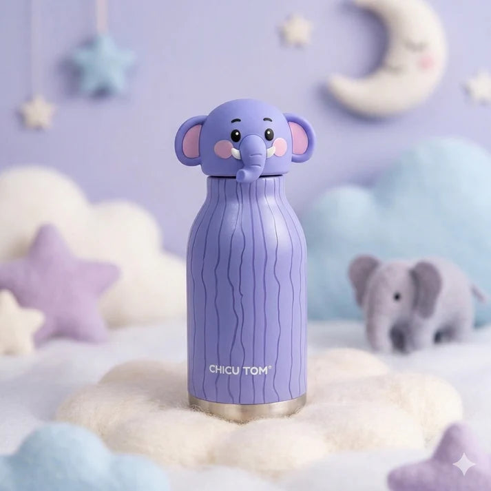 3D Animal Steel Bottle