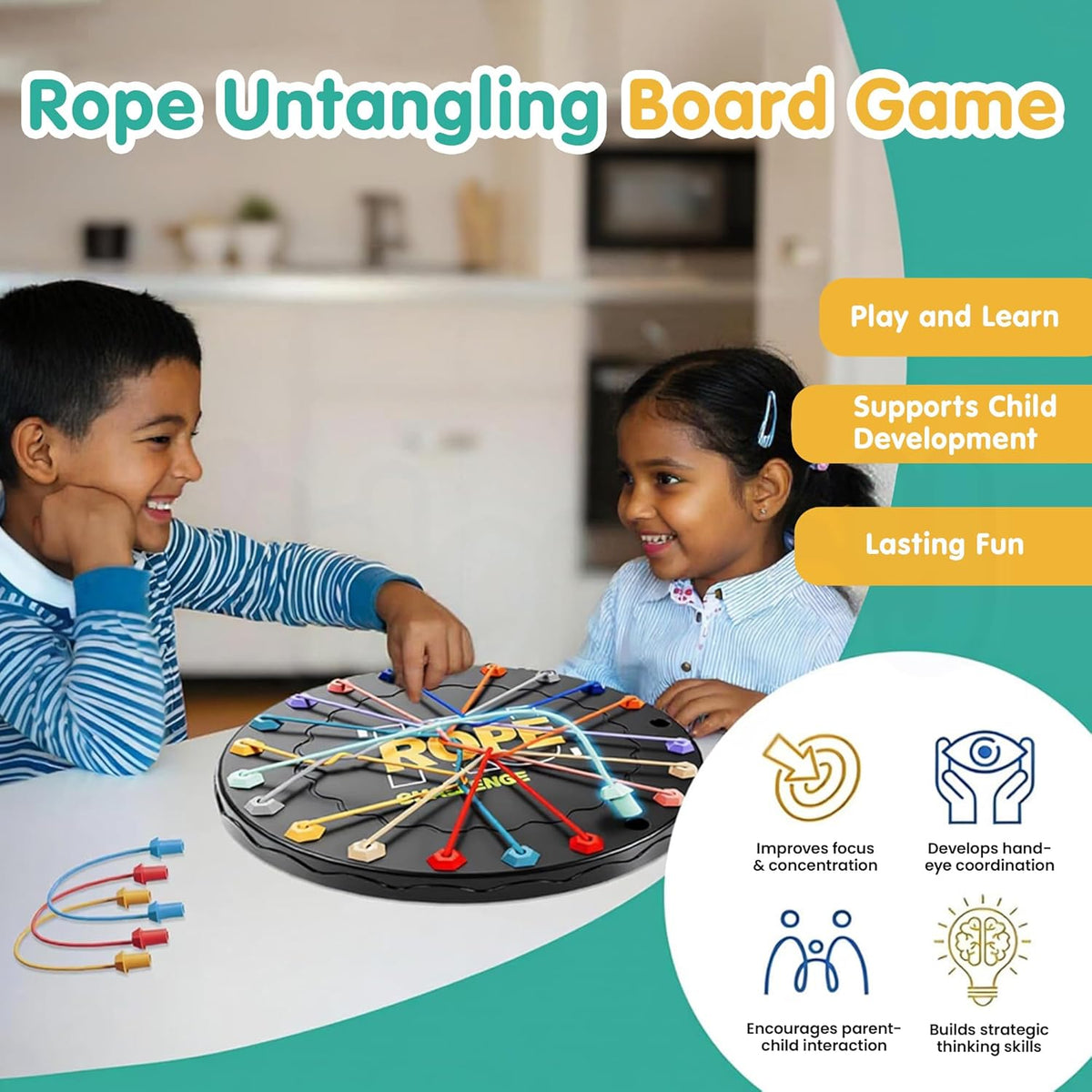 Zip Game Rope Rope Challenge Game – Hi5Toys