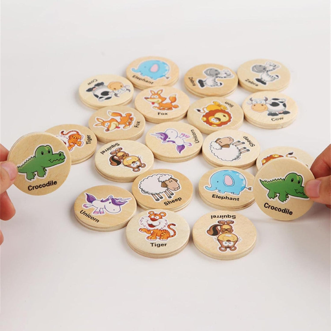 Wooden Memory Game