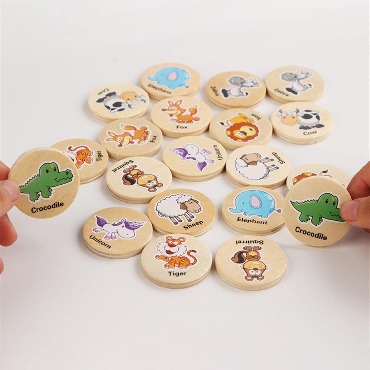 Wooden Memory Game