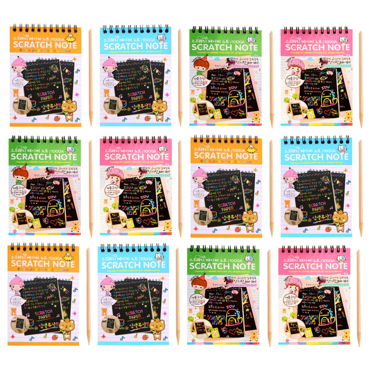 Scratch Notebook (1pc)