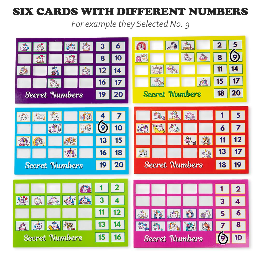 Secret Number Puzzle Game (1pc)